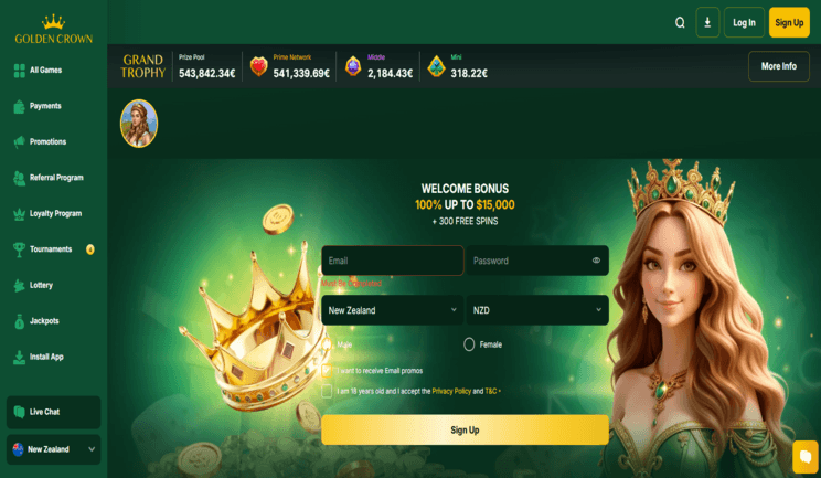 Online casino with free signup bonus real money USA